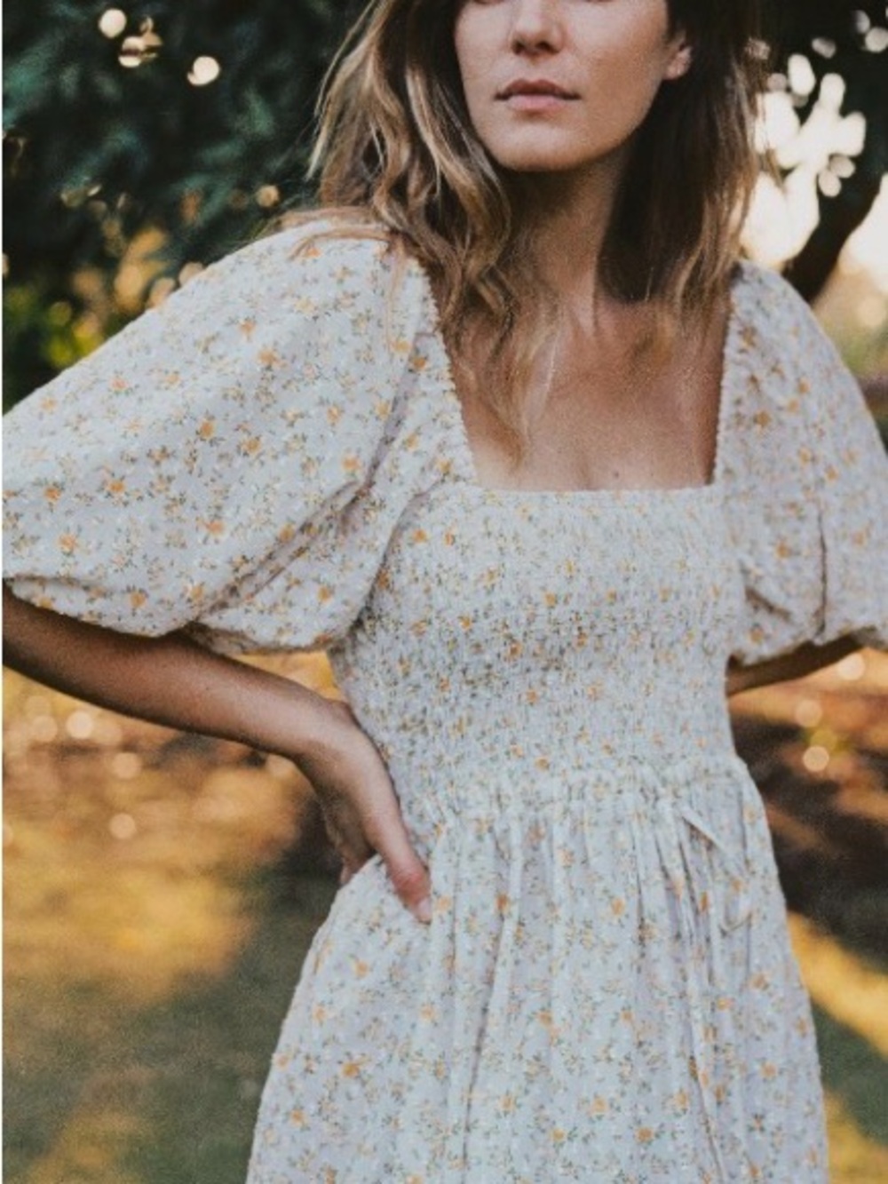 Christy Dawn The Katrina Dress | Sun Spray